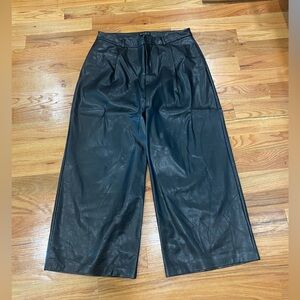 ELOQUII Faux Wide Leg Pants